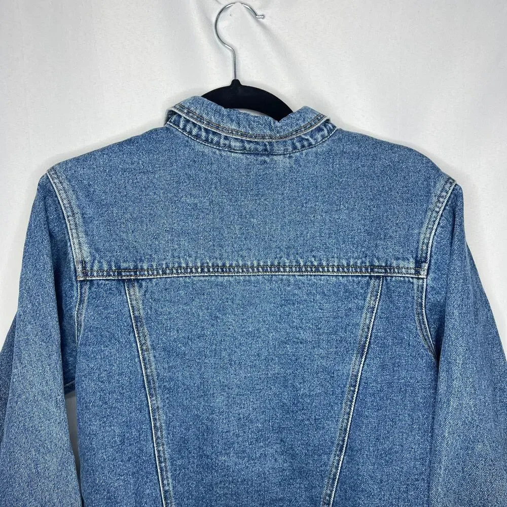 Vintage American Girl Denim Jean Jacket Amelia Girls Size Medium - Picture 10 of 13